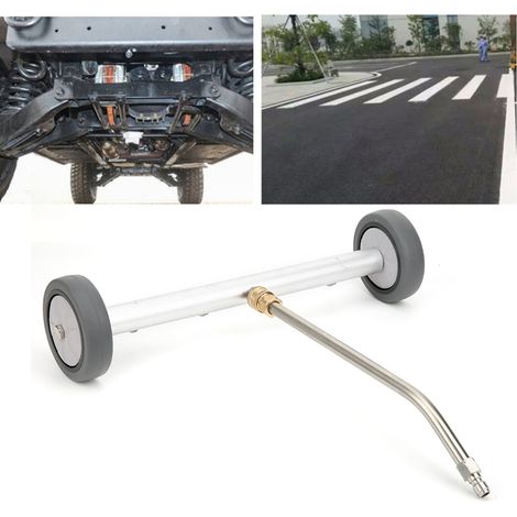 Nettoyeur à eau double fonction pour châssis de voiture, nettoyeur haute pression avec 2 tiges (1/5)