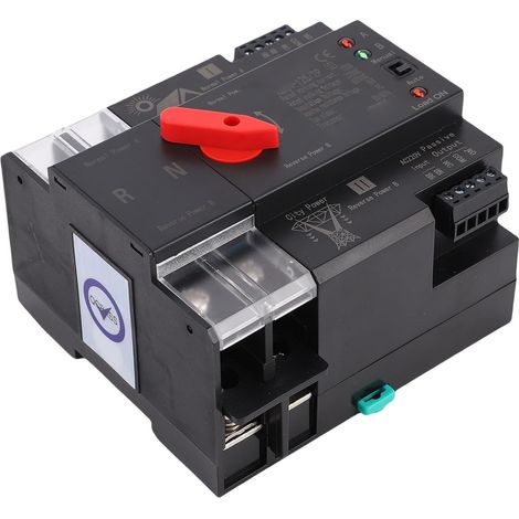 Dual Power Automatic Transfer Switch AC 100A DIN Rail (1/5)