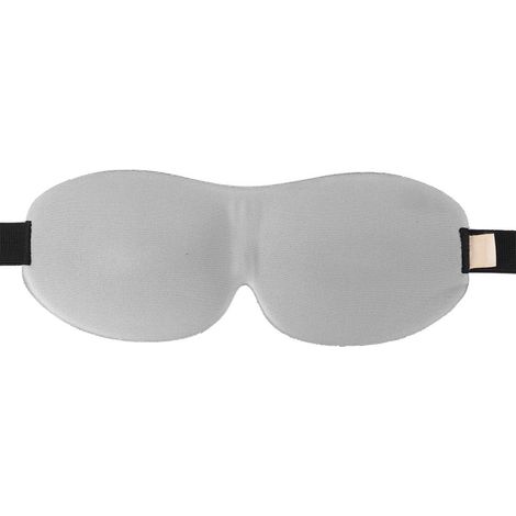 Masque de sommeil à rebond lent, cache-œil de protection pour les yeux, bandeau de voyage gris (1/5)