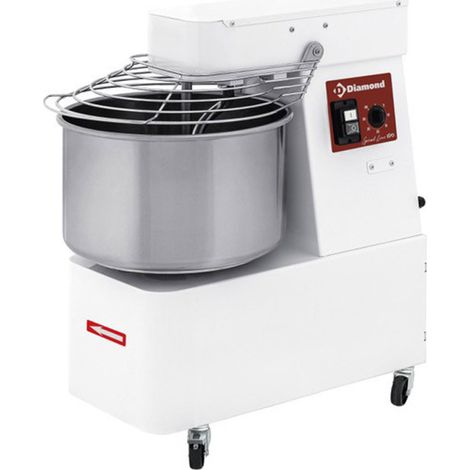 Pétrin à spirale 33 litres sur roues - timer - Diamond (1/2)