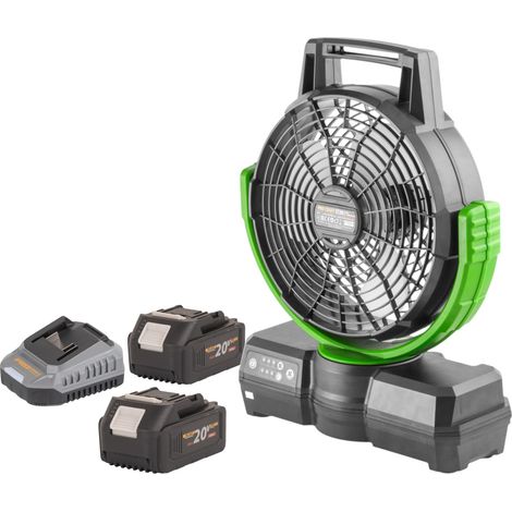 Ventilador con batería Procraft CF20bb 20 V 235 mm + 2 baterías de 4,0 Ah + cargador