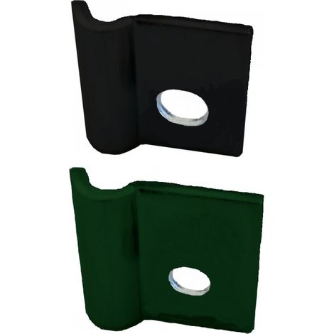 Piastrina per Fissaggio al Muro Pannelli Medium Verde