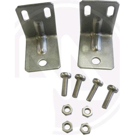 Accessori per Pannelli Border - Fissaggio Muro per Rete Pannello Border Cf.2 Set