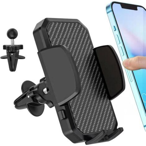 Handyhalterung für Lüftungsschlitze im Auto, passend für Samsung S21, S20, S22 Plus, Ultra, FE 5G, A52, A72, A32, A12, A13, A53, A22, A52S, A51, A71, A31, A41, A21S, A10 (1/5)