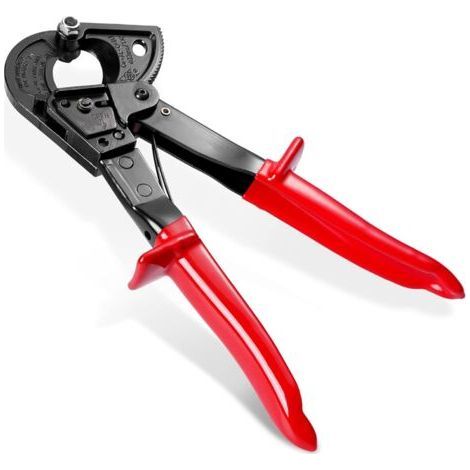 Alicate de corte con trinquete HS325A para cables de aluminio y cobre, corta cables de hasta 240 mm² (1/5)