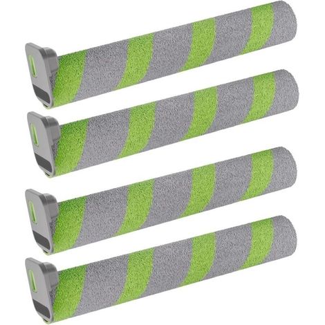Kit de 4 rouleaux en microfibre lavables pour robot aspirateur et laveur iRobot Roomba Max 705 / Max 706 – Pièce détachée compatible, haute absorption, résistante à l’usure (1/4)