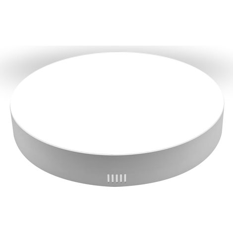 Plafoniera Pannello Led CCT Rotondo D160X38mm 18W 2300LM Montaggio a Plafone