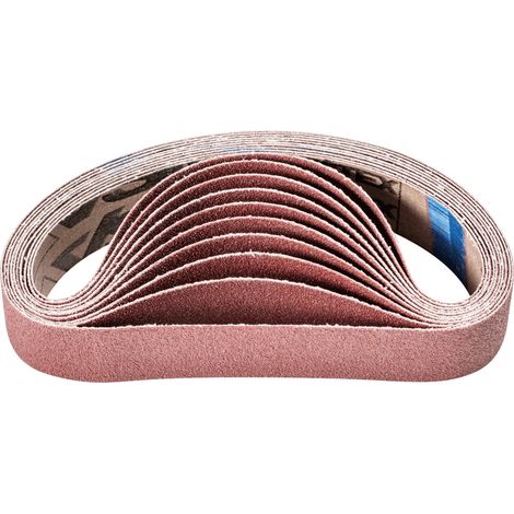 PFERD TOOLS Korund Schleifband BA 35x450mm A60 für universelle Anwendung mit Rohrbandschleifer 20 Stk