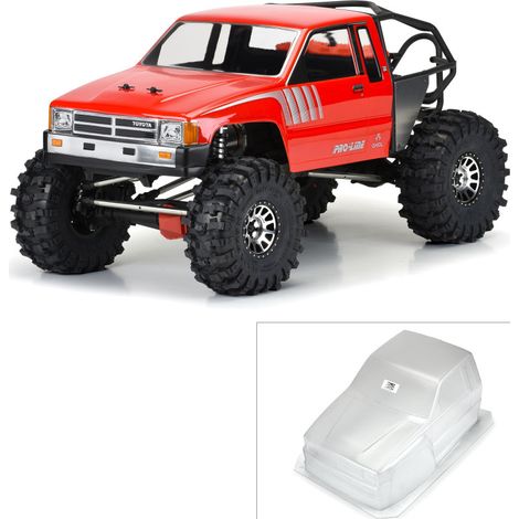 1-6 1985 Toyota Hilux SR5 Cab-Only Clear Body: SCX6