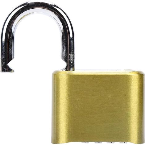 Cadenas à combinaison de type lourd étanche anti-crochetage sécurisé pour casiers, maison, école, garage (1/5)