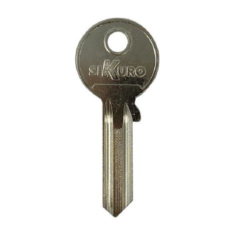 Chiave Piatta Ilsa BK007 Originale Ottone Nichelato 20 Pezzi