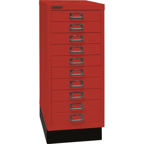 BISLEY MultiDrawer Schubladenschrank     Kardinalrot