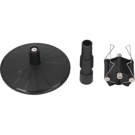 Soporte para pistola pulverizadora de ABS con altura ajustable y plataforma giratoria para pintura en aerosol. (1/5)