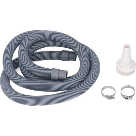 Jeffergarden Kit de montage de pompe de cale 3/4 pouces avec tuyau en PVC de 6 pieds, Construction antirouille et anti-plis pour yachts de bateaux marins-DOU