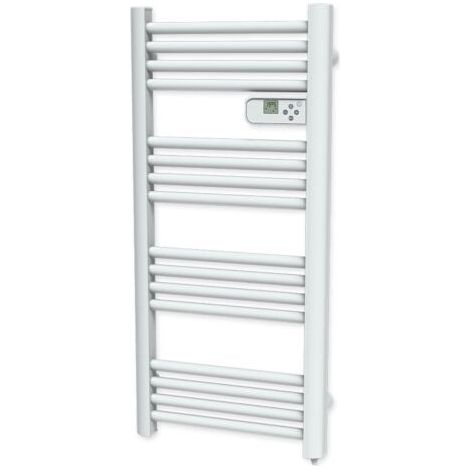 Carrera – Sèche-serviettes LCD sans fluide 500W – Ultra léger – Montée en température rapide – Thermostat digital – Fixations réglables
