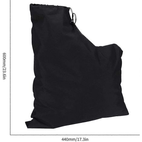 Sac de rechange pour aspirateur souffleur de feuilles à fermeture éclair et broyeur de gazon (1/5)