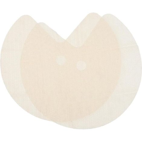 Lot de 2 tapis antidérapants Lazy Susan - Non adhésifs Pour étagère d'angle Revêtement tiroir Organiseur cuisine Découpable Tapis antidérapant Couleur carmin (1/5)