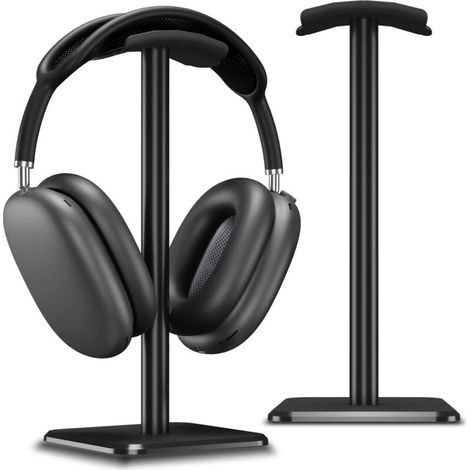 Kopfhörerständer [Beschwerter Fuß und größere Höhe], universeller Desktop-Kopfhörerständer für alle Gaming-Headsets/Bürokopfhörer