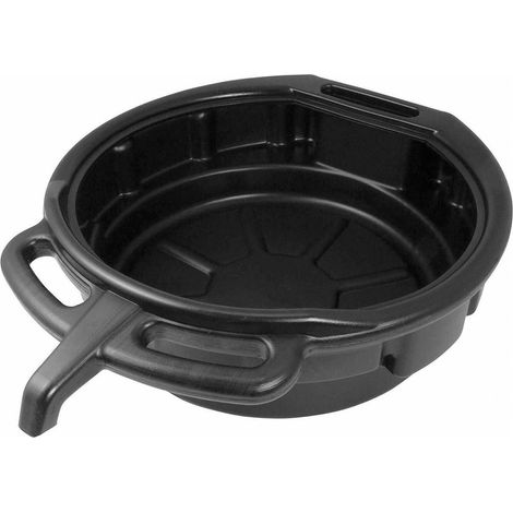 Dapetz ® 16 Litre Oil Drain Pan for Engine Oil, Gear Fluid, and Water – Large Capacity Tray for Car, Van, Motorbike, and Garage Use, Prevents Overflow and Spillage (1/5)