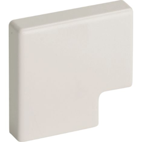Angolo piano per minicanali tmc / tmu bianco ral 9001 apm 25x17 mm w bocchiotti b03253 (1/2)