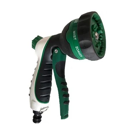 Pistola per irrigazione rain alu rain style 8 funzioni tri-materiale
