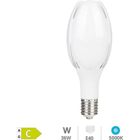 Bombilla LED industrial Oihana 36W E27 5000K
