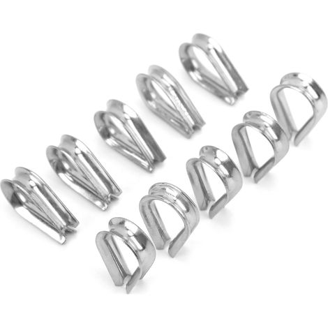3 mm Edelstahl-Kabelbinder für die Schifffahrt, Kabelschutzringe, Kabelschuhe (1/5)