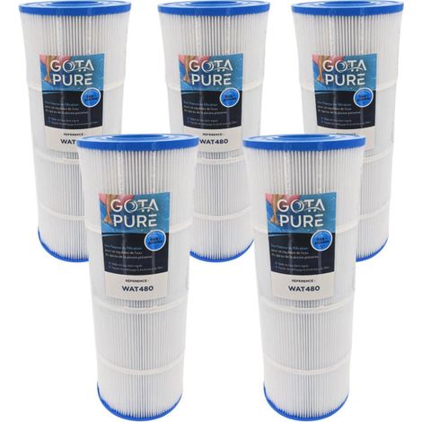 Lot de 5 Filtres piscine WAT480 compatible waterair Escatop
