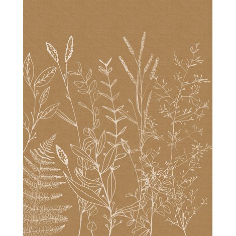 Papier peint panoramique modern Jardin d’Herbes (1/5)