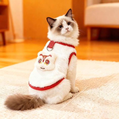 Abbigliamento per animali domestici: cani e gatti, abbigliamento invernale per cani di piccola e media taglia, abbigliamento per cuccioli e gatti, taglia XL [consigliata per pesi da 4,5 a 7 kg] (1/2)
