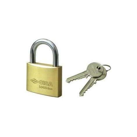 CISA - LUCCHETTO CON CHIAVE LOCKING LINEIN OTTONE 60mm (1/2)