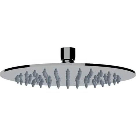 ERCOS Solo Soffione Doccia A Muro Doccia Relax Tondo Acciaio Inox D20 cm (1/3)
