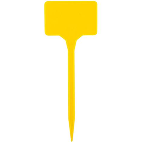 15 cm Kräuteretiketten – Gelbe Etikettenhalter für den Garten – Pflanzenstecker für Saatgut, 15er-Pack – Pflanzenetiketten aus PP-Kunststoff (1/4)