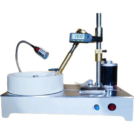 Machine de découpe de Bijoux en Jade (1 pièce) - Nouvelle Version améliorée - Affichage numérique - Vitesse réglable - Polisseuse Plane (1/3)