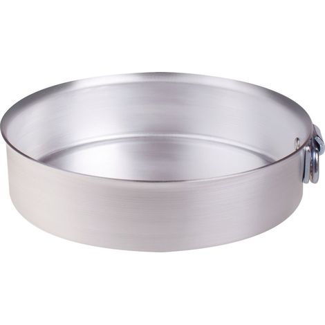Tortiera Professionale in Alluminio Alma Cilindrica 30 x 7 cm Agnelli