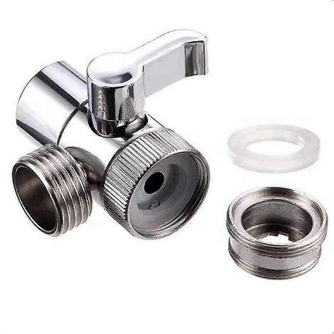 Adaptateur pour robinet de cuisine compatible avec robinet inverseur et connecteur de robinet d'eau