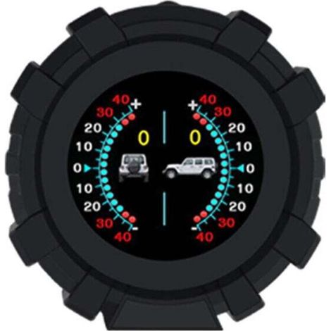 Multifunction LCD Car Head-Up Display (HUD) with GPS, Digital Inclinometer, Real-Time Angle/Slope/Longitude/Latitude, Speed/Altitude/Compass/Voltage Measurement (1/4)