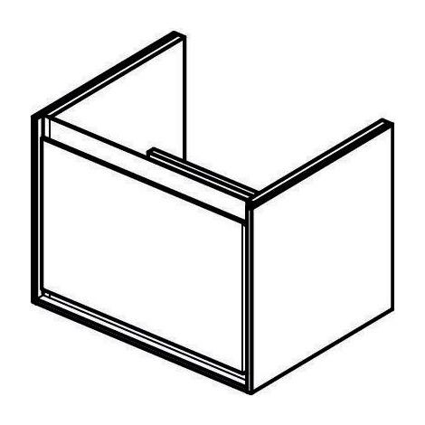 IS WT-USchrank Connect Air Cube, 1Ausz., 530x409x400mm, Nussbaum u. Schwarz matt (1/3)