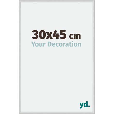 yd. - Cadre photo 30x45 - Argent Mat - Aluminium - Miami (1/5)