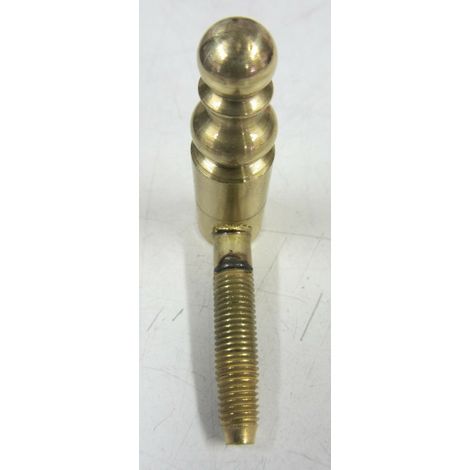 2 PEZZI - CERNIERE A DUE CORPI A BUSSOLAANUBA 16X108MM - IN OTTONE LUCIDO