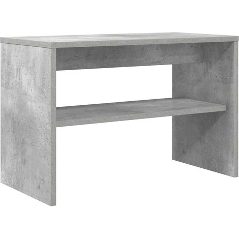 Meuble TV Gris béton 60 x 30 x 40 cm Bois d'ingénierie
