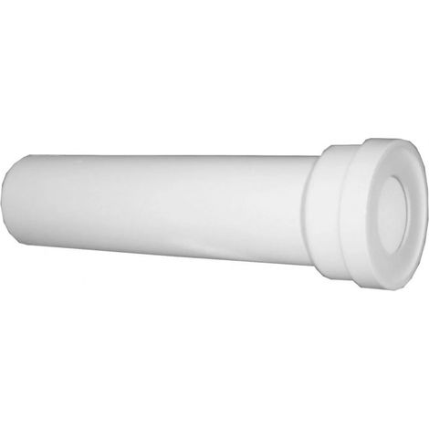 Regiplast – Raccord d'évacuation PVC – Pipe droite mâle Ø100 mm – Longueur 40 cm – Collable et recoupable en profondeur – Bague et joint démontables