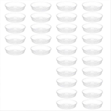 Soucoupe pour plantes de jardin, pot de fleurs rond, étanche, antidérapante, en plastique, plateau de récupération pour plantes mères - JBMEDIA (1/4)