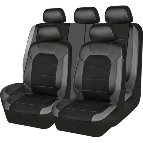 Housses de siège auto universelles pour Renault Scenic 3 Megane Sport Megane 2 Megane 3 Megane II Megane Scenic Accessoires de voiture Gris (1/5)
