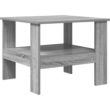 Coffee Table Grey Sonoma 57 x 55 x 45 cm Engineered Wood vidaXL