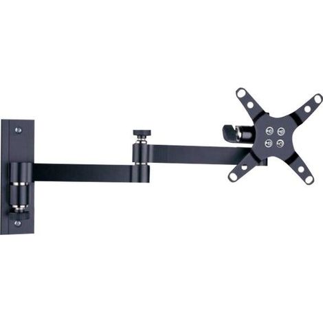 Techly LED 100 soporte mural negro para televisión LCD