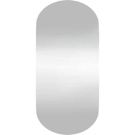 Specchio da Parete 45x100 cm Vetro Ovale vidaXL
