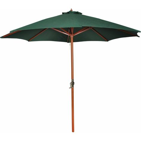 vidaXL Ombrellone Verde 258 cm (1/5)