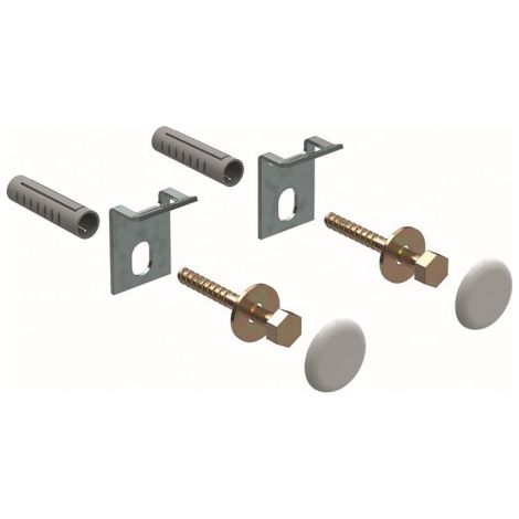 Geberit Jeu de fixation pour WC sur pied et bidet sur pied, 551060000