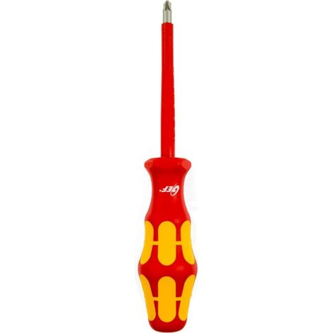 Destornillador aislado de punta Pozidriv 2x100 Lasertip 165 i PZ VDE 1000V